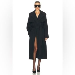 SKIMS Oversized Boyfriend Fleece Trench Coat